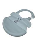 Babador de silicone com coletor