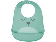 Babador De Silicone Com Pega Migalhas Gumy Bebe Papinha Kids