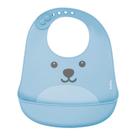Babador de Silicone Gumy Buba Com Bolso Pega Migalhas, Ajustável, Macio e Resistente -