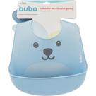 Babador de Silicone Impermeável com Pega Migalhas e Fecho Ajustável Gumy Bebê Buba
