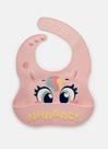 Babador de Silicone Unicórnio ROSA