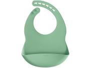 Babador em Silicone Impermeável Infantil Pega Migalhas Buba