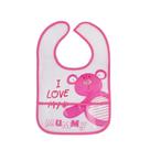 Babador Impermeável Com Bolso Ursinha Comtac Kids 4389