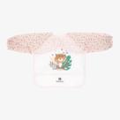 Babador Impermeavel Com Mangas Savanna Pink - Kikkaboo
