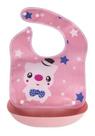 Babador Impermeável De Silicone Bebê Fácil Lavar Estampado