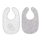BABADOR INFANTIL BAMBI Malha C/2 UNID. NEUTRO BABADOR INFANTIL BAMBI Malha C/2 UNID. NEUTRO