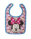 Babador Infantil Bebe com Botão Menina Minnie Disney