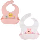 Babador Infantil Impermeavel C/ Bolso pega Migalhas - Castela