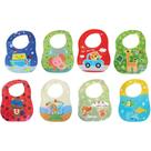 Babador Infantil Impermeável Estampa Bichinhos - ZB325 Babador Infantil Impermeável Estampa Bichinhos - ZB325