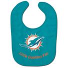 Babador Infantil Pequeno Fã Miami Dolphins