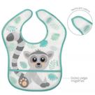 Babador Para Bebê Com Bolso Impermeável Lêmure Babador Para Bebê Com Bolso Impermeável Lêmure
