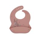 Babador Silicone Platinum Flora Blush - Kikka Boo