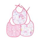 Babador trios papi felpudo plastificado 20cm x 19cm 03 un