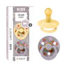Babadores de chupeta Colour Liberty Soother, pacote com 2 unidades de borracha natural Babadores de chupeta Colour Liberty Soother, pacote com 2 unidades de borracha natural