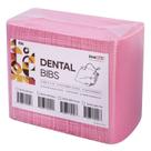 Babadores dentários descartáveis ONEMED 125 unidades 13x18cm rosa de 3 camadas Babadores dentários descartáveis ONEMED 125 unidades 13x18cm rosa de 3 camadas