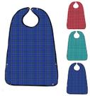 Babadores para adultos Bacaby, laváveis, reutilizáveis, impermeáveis, pacote com 3