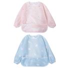 Baberos Little Dimsum para Bebé 2-Pack, Impermeables, de Manga Larga