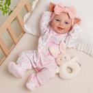 BABESIDE Boneca Reborn Bebê 20" com função de beber e fazer xixi