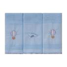 Babete Bublim C/3 Masculino Azul/Avião/Balões 58050015
