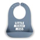 Babete de silicone impermeável Bella Tunno Little Mister Mess