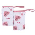 Babete estampada soft 20X40 cm C/2 unidades baby nice minasrey Babete estampada soft 20X40 cm C/2 unidades baby nice minasrey