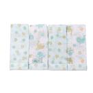 Babete Fralda Baby Nice Baleia - 4 Unidades - 30cm x 30cm
