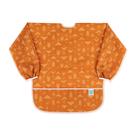 Babete impermeável para crianças com mangas Smock Bumkins, de 3 a 5 anos, laranja