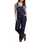 Babete jeans feminino Dickies Dark Indigo