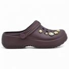 Babuche Boaonda Ortopedico Feminino Clog Bella EVA Pedraria -
