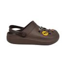 Babuche Clog Feminino Eva Leve e Macio Com Bottons Moleca 5832101