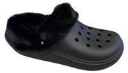 Babuche Clog Feminino Moleca Com Pelo Removível 5832.206