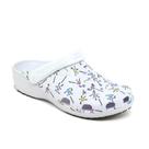 Babuche Estampa DNA Hospital Clinicas Antiderrapante Branco Babuche Estampa DNA Hospital Clinicas Antiderrapante Branco
