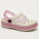 Babuche Infantil Feminino Com Faixa Colorida
