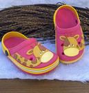 Babuche Infantil Feminino Personagem Girafa Fachetado