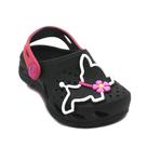 Babuche Infantil Menina Plugt Ventor Preto Linha Pets, Macio e Antiderrapante