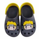 Babuche Infantil Menino Manga Naruto Uzumaki Anatômico Ortopédico