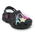 Babuche Infantil Plugt Menina Ventor Baby Girl Power Preto