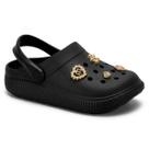 Babuche Menina Molekinha Casual Pingentes Fivela Confortável Original - Babuche Menina Molekinha Casual Pingentes Fivela Confortável Original -