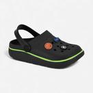 Babuche Molekinho Infantil Com Pins Preto