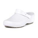 Babuche Profissional Soft Works BB60 Antiderrapante Calçado EPI Macio Enfermagem Industria Branco