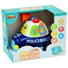 Baby Car Polícia com Som Zoop Toys - 7899788403737