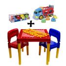 Baby Cargo Caminhão E Carrinhos + Baby Cars + Mesinha
