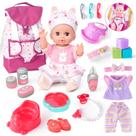 Baby Doll AuntyFey com conjunto de acessórios para meninas de 3 a 5