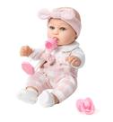 Baby Doll BDDOLL 30cm com roupas, mamadeira e chupeta