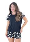 Baby doll Estampado Conforto Pijama Amanda Baby doll Estampado Conforto Pijama Amanda