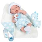 Baby Doll JC Toys La Newborn, totalmente em vinil, anatomicamente correta Baby Doll JC Toys La Newborn, totalmente em vinil, anatomicamente correta