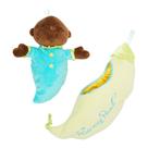 Baby Doll Manhattan Toy Snuggle Pod Sweet Pea com saco de dormir