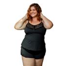 Baby Doll Plus Size Bella Fiore Liganete Com Renda Feminino