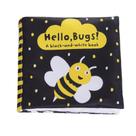 Baby Early Learning Cognition Palm Cloth Book Toys Tears Not