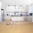 Baby Gate COMOMY 198 Extra Wide 3 em 1 Play Yard com 30 cm de altura